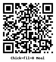 qr code link to a myfitnesspal meal